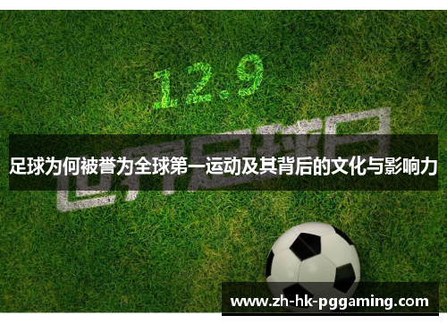 足球为何被誉为全球第一运动及其背后的文化与影响力
